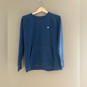 Nike Blue Crew with front pocket